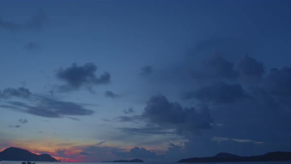 Sunrise Above Islands