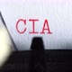 Typing "CIA KGB" on an old electric typewriter - VideoHive Item for Sale