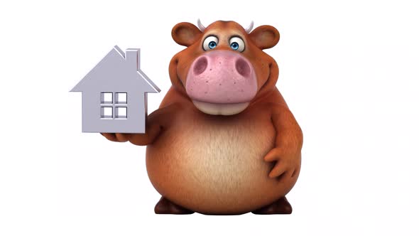 Fun cow - 3D Animation