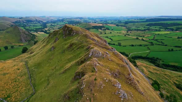 Chrome Hill and Parkhouse Hill at Peak District National Park  Travel Photography