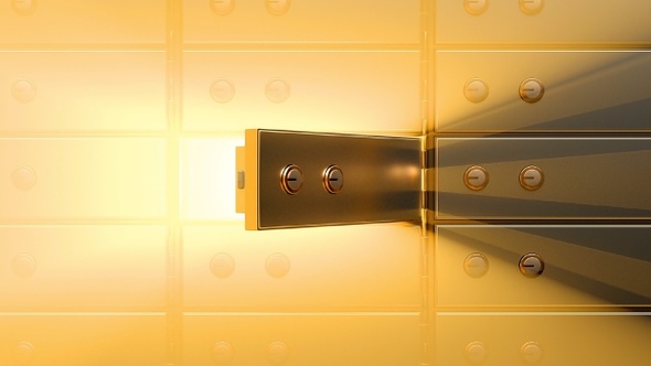 Safe Deposit Box Opens and Shows a Bright Light Inside alt