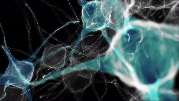 Neuronal Network of Neuron Cells alt