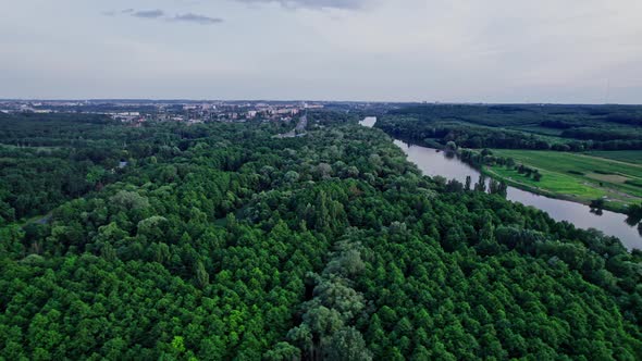 Large and Beautiful River