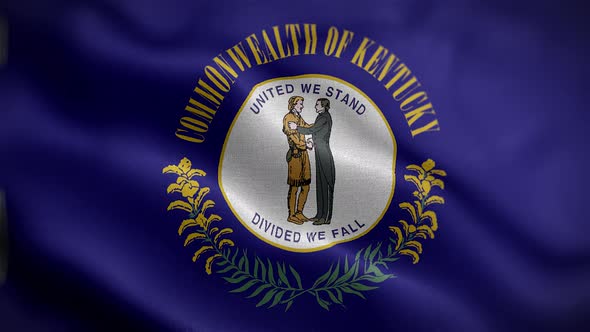 Kentucky State Flag Front