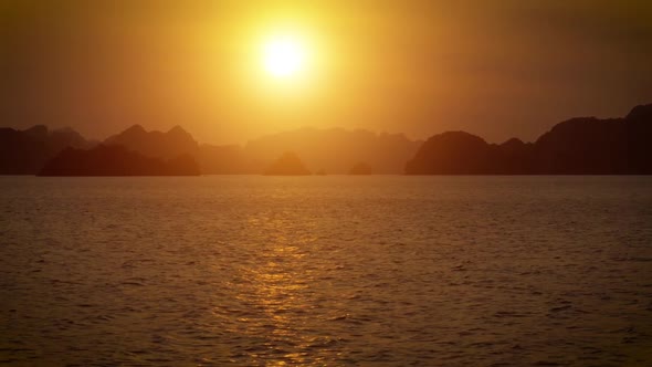 Tropical Islands of Halong Bay Vietnam