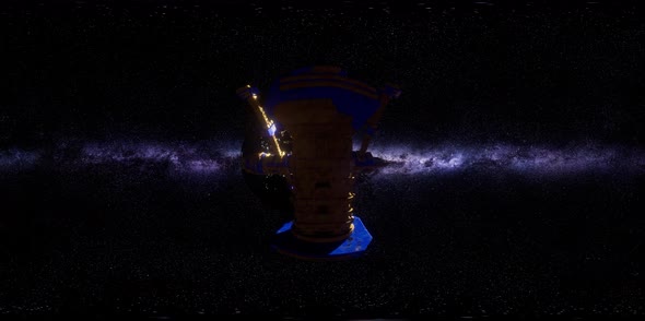 ISS in Virtual Reality 360 Degree Video alt