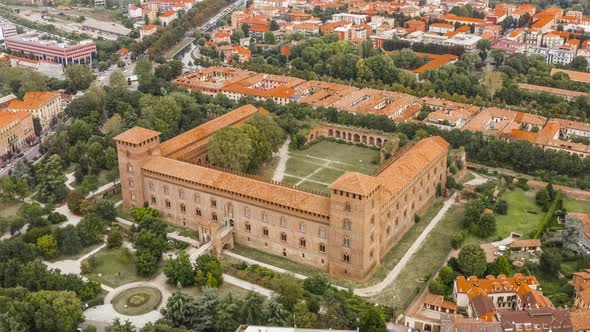 Visconti Castle in Pavia