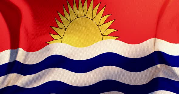 Kiribati - Flag - 4K