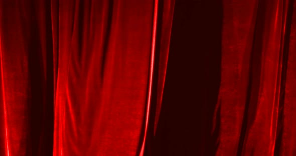 Stage Curtain Close