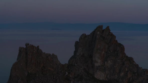 Dawn on Baikal