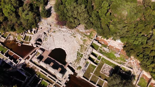 Aerial View of Ancient City