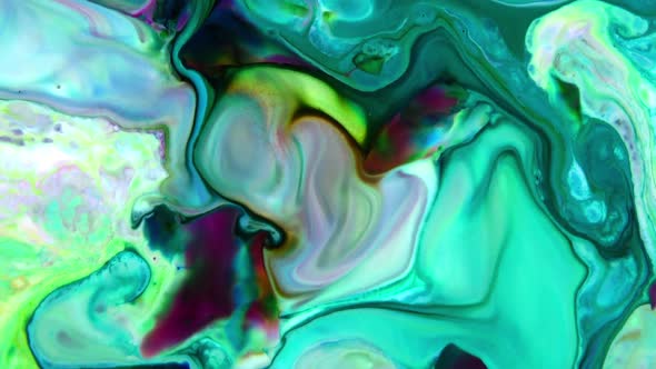 Abstract Colorful Invert Sacral Paint  Exploding Texture 240