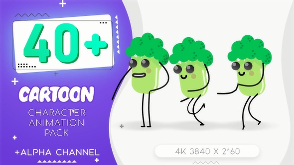 Broccoli Character Pack