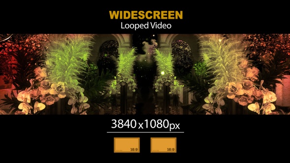 Widescreen Luxury Magic Garden Hall 14