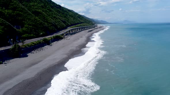 The Aerial view of Taitung