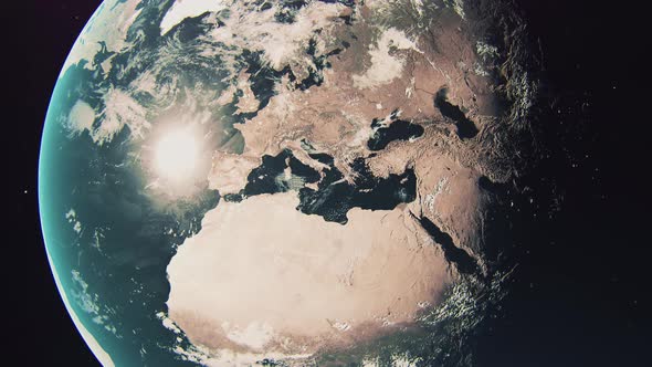 Bologna city italy Cinematic Full Earth Zoom 4K alt