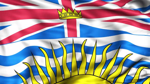 British Columbia Province Flag