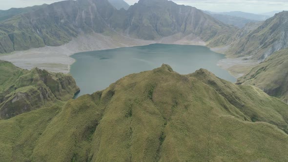 Crater Lake Pinatubo Philippines Luzon