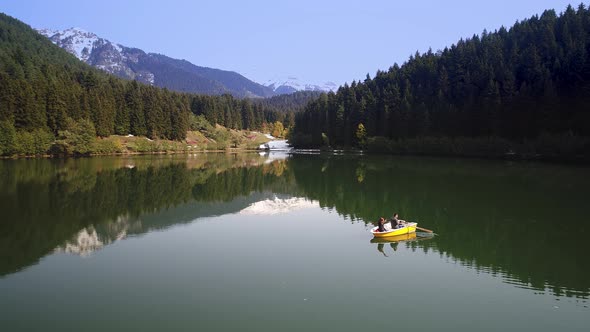 lake and boat