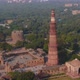 Ancient "Qutb Minar" mosque, India, Delhi, Aerial 4k drone footage - VideoHive Item for Sale