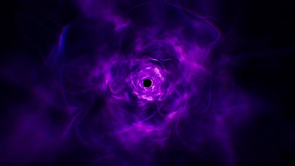 Dark Purple Energy Loop 4K
