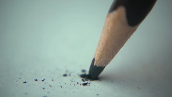 Tip Of A Pencil Breaking