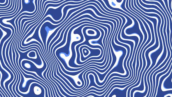 Liquid colorful shapes line wave. Modern minimal animation design concept