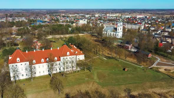 Birzai Castle Baznica Front