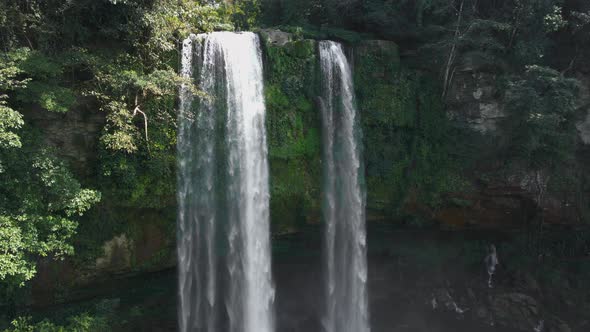 MisohHa Waterfall in Chiapas Mexico