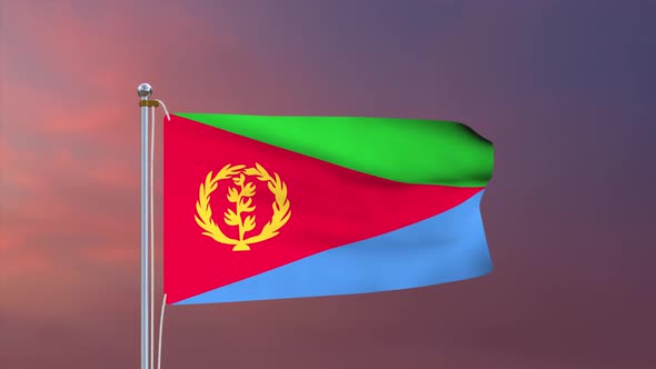 Eritrea Flag 4k