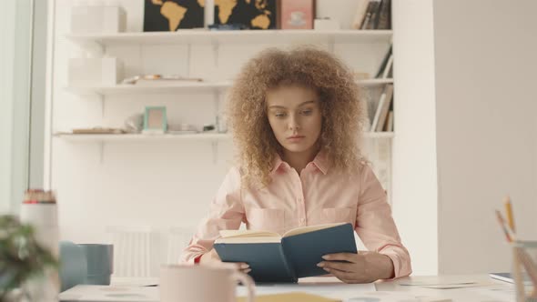 Charming Woman With Day Planner