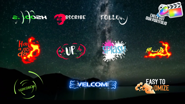 Dynamic Cartoon Titles | FCPX alt