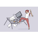 Furious Woman Crash Office Table - GraphicRiver Item for Sale