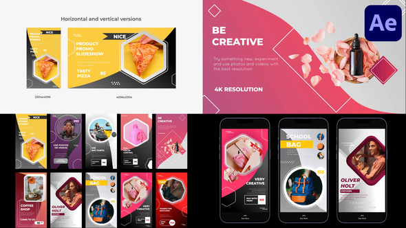 Product Promo Slideshow | After Effects alt