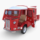 Citroen HY Red with interior - 3DOcean Item for Sale