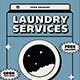 Retro Laundry Promotion Flyer - GraphicRiver Item for Sale