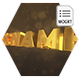 Gold 3D Title Intro - MOGRT - VideoHive Item for Sale