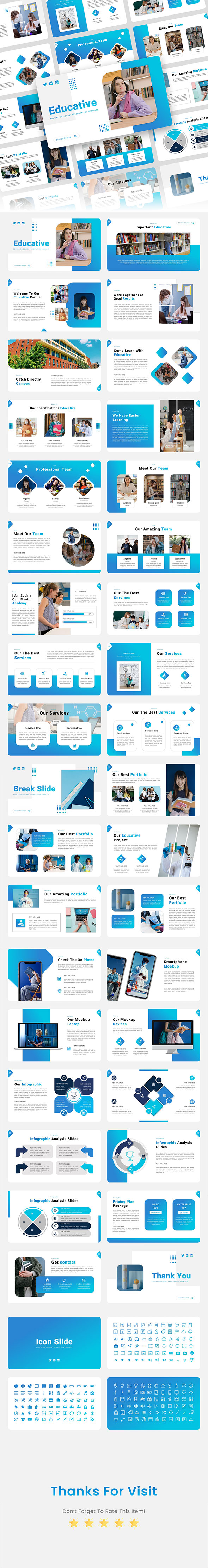 Education PowerPoint Templates | GraphicRiver