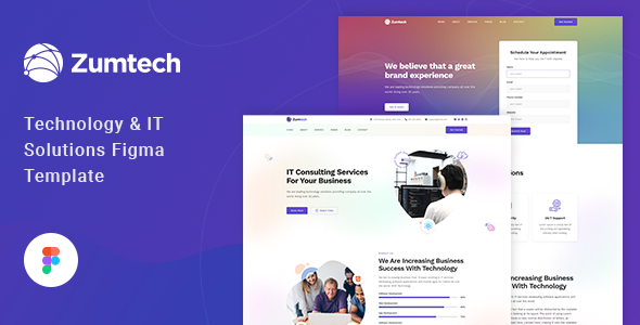Zumtech - IT Consulting Figma Template