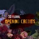 3D Floral Opening Credits - VideoHive Item for Sale