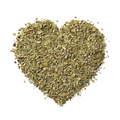 Dried Mate tea leaves in hearts shape close up - PhotoDune Item for Sale