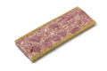 Single slice of traditional Belgian brawn, head cheese, on white background - PhotoDune Item for Sale