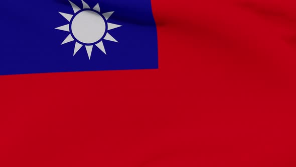 Flag Republic of China Taiwan Patriotism National Freedom Seamless Loop