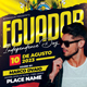 Ecuador Independence Day Flyer - GraphicRiver Item for Sale