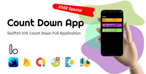 Countdown App - SwiftUI iOS Countdown Full Application
