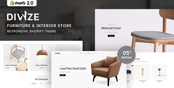 Divize - Tema de Shopify 2.0 responsivo para muebles e interiores