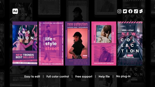 Modern Instagram Stories alt
