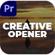 Creative Opener | MOGRT - VideoHive Item for Sale