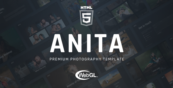 Anita | Photography HTML Template