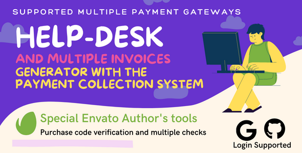 H-Desk - Support Ticket System, Invoice Generator And Payments Collection/Handling System